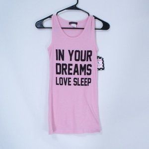 Grump & Gorgeous "In Your Dreams" Ribbed Tank M